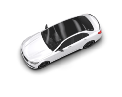 Modern car isolated on background. 3d rendering - illustration png