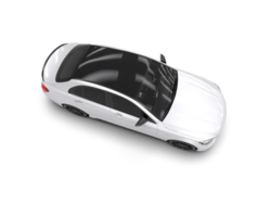 Modern car isolated on background. 3d rendering - illustration png