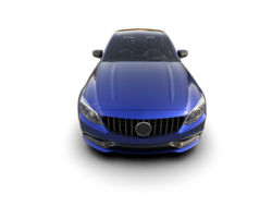 Modern car isolated on background. 3d rendering - illustration png