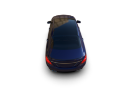 Modern car isolated on background. 3d rendering - illustration png