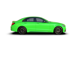 Modern car isolated on background. 3d rendering - illustration png