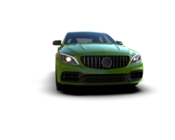 Modern car isolated on background. 3d rendering - illustration png