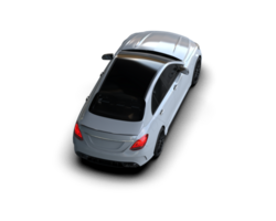 Modern car isolated on background. 3d rendering - illustration png