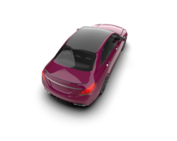 Modern car isolated on background. 3d rendering - illustration png