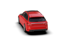 Modern car isolated on background. 3d rendering - illustration png