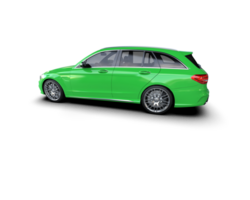 Modern car isolated on background. 3d rendering - illustration png