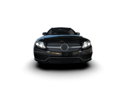 Modern car isolated on background. 3d rendering - illustration png