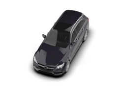 Modern car isolated on background. 3d rendering - illustration png