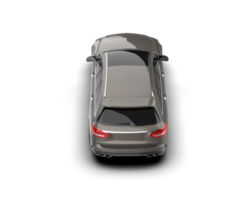 Modern car isolated on background. 3d rendering - illustration png