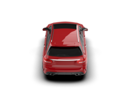 Modern car isolated on background. 3d rendering - illustration png