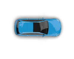 Modern car isolated on background. 3d rendering - illustration png