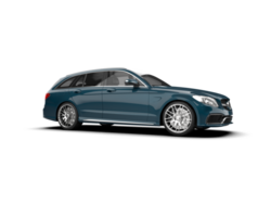 Modern car isolated on background. 3d rendering - illustration png