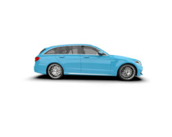 Modern car isolated on background. 3d rendering - illustration png