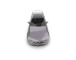 Modern car isolated on background. 3d rendering - illustration png