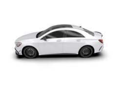 Modern car isolated on background. 3d rendering - illustration png