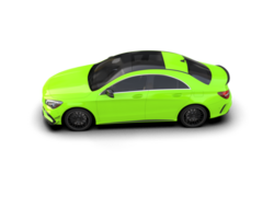 Modern car isolated on background. 3d rendering - illustration png