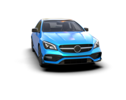 Modern car isolated on background. 3d rendering - illustration png