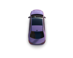Modern car isolated on background. 3d rendering - illustration png