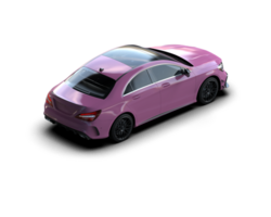 Modern car isolated on background. 3d rendering - illustration png
