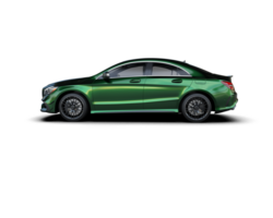 Modern car isolated on background. 3d rendering - illustration png