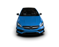 Modern car isolated on background. 3d rendering - illustration png