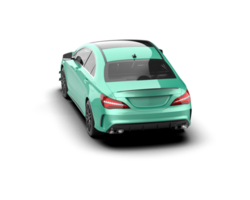 Modern car isolated on background. 3d rendering - illustration png