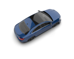 Modern car isolated on background. 3d rendering - illustration png