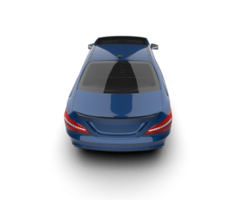 Modern car isolated on background. 3d rendering - illustration png