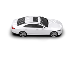 Modern car isolated on background. 3d rendering - illustration png