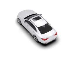 Modern car isolated on background. 3d rendering - illustration png