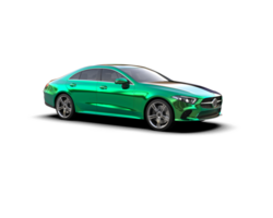 Modern car isolated on background. 3d rendering - illustration png