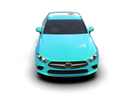 Modern car isolated on background. 3d rendering - illustration png