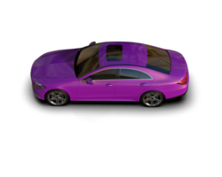 Modern car isolated on background. 3d rendering - illustration png