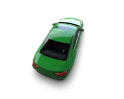 Modern car isolated on background. 3d rendering - illustration png