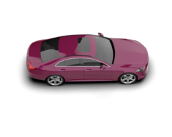 Modern car isolated on background. 3d rendering - illustration png