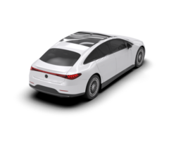 Modern car isolated on background. 3d rendering - illustration png