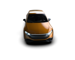 Modern car isolated on background. 3d rendering - illustration png
