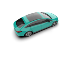 Modern car isolated on background. 3d rendering - illustration png