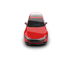 Modern car isolated on background. 3d rendering - illustration png