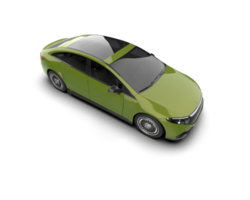 Modern car isolated on background. 3d rendering - illustration png