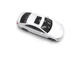 Modern car isolated on background. 3d rendering - illustration png