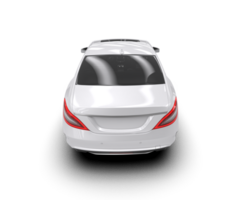 Modern car isolated on background. 3d rendering - illustration png