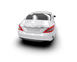 Modern car isolated on background. 3d rendering - illustration png