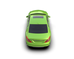 Modern car isolated on background. 3d rendering - illustration png