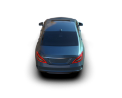 Modern car isolated on background. 3d rendering - illustration png