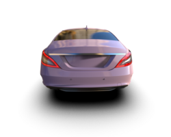 Modern car isolated on background. 3d rendering - illustration png