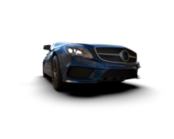 Modern car isolated on background. 3d rendering - illustration png