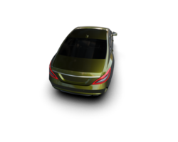 Modern car isolated on background. 3d rendering - illustration png