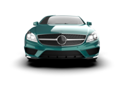 Modern car isolated on background. 3d rendering - illustration png