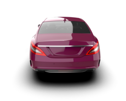 Modern car isolated on background. 3d rendering - illustration png